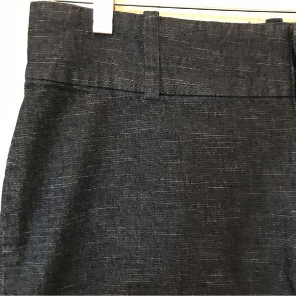 ellemenno Indigo Stretch Business Casual Trousers No Pockets Size 15 (14 Women) - Picture 10 of 16